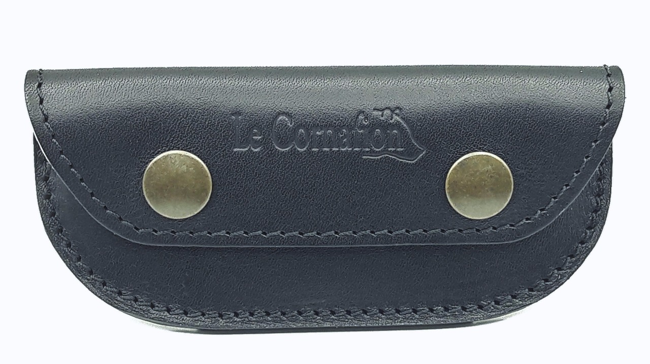 Etui ceinture en cuir "noir" Le Cornafion